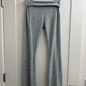 Harlow Light Gray Knit Top